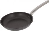 wokpan Choc Extrem 25,5 cm aluminium zwart