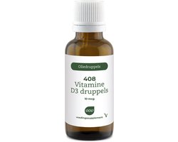 AOV 408 Vitamine D3 druppels - 25 ml - Vitaminen - Voedingssupplementen