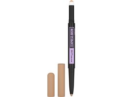 Maybelline New York - Express Brow Duo - 00 Light Blonde - Blond Wenkbrauwpotlood en Poeder