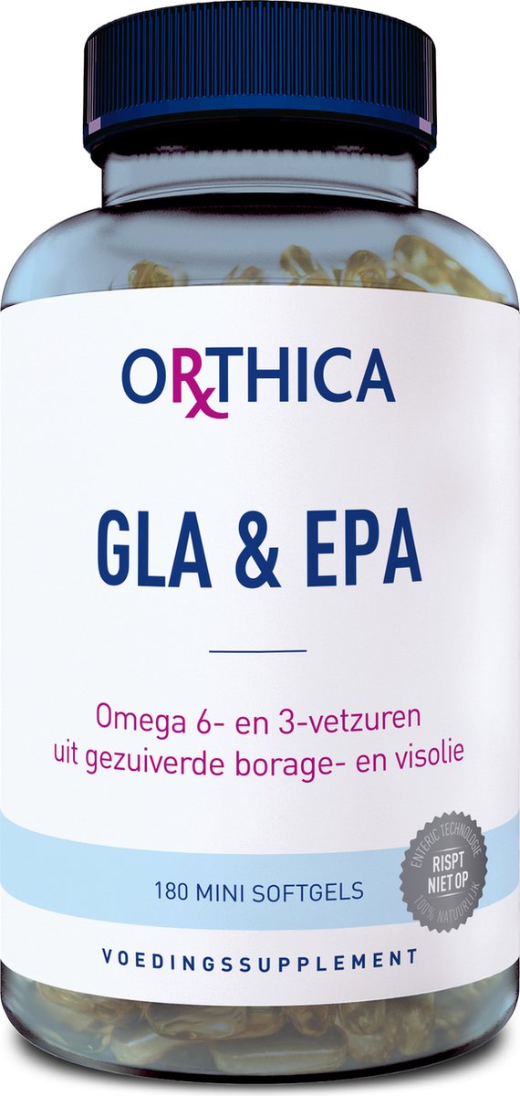 Goedkoopste Orthica GLA & EPA - Visolie - 180 mini softgels