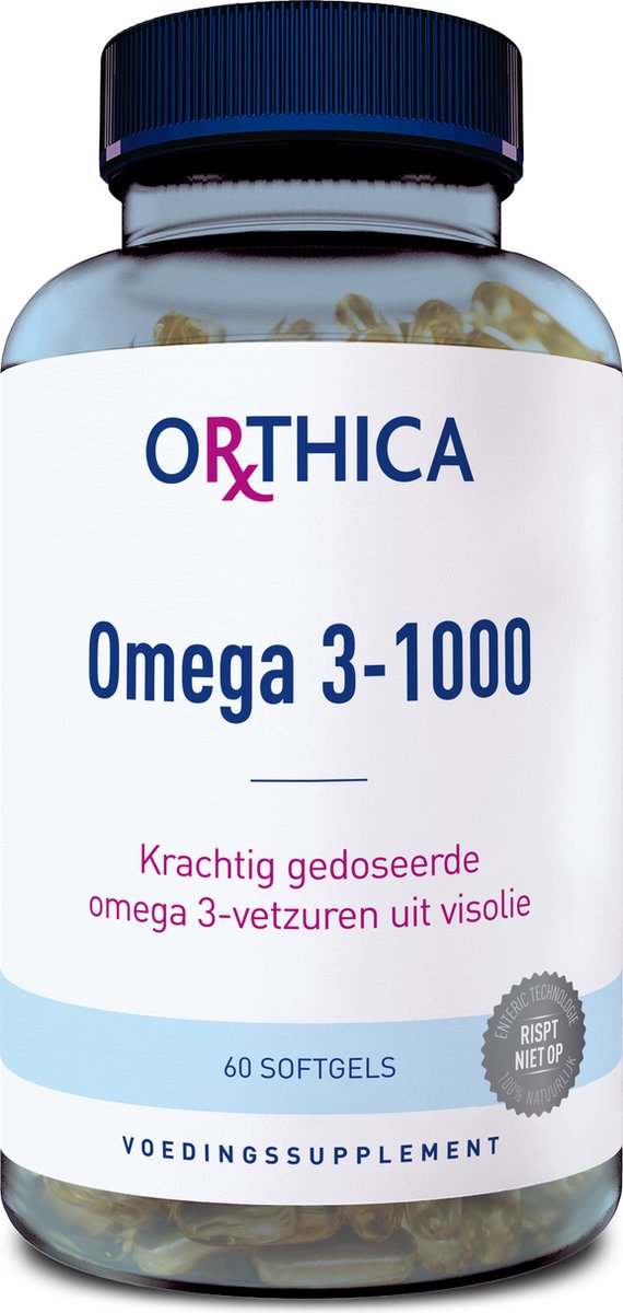 Orthica Omega (visolie) - 60 softgels | bol.com