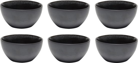 Studio Tavola Petits Bols New Noir ø 12 cm - 6 Pièces