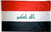 Irakese vlag - Irak - 90 x 150 cm