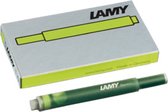 Lamy T10 - 5 inktpatronen - intens groen
