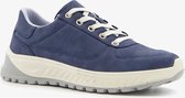 Hush Puppies suede dames sneakers - Blauw - Maat 42