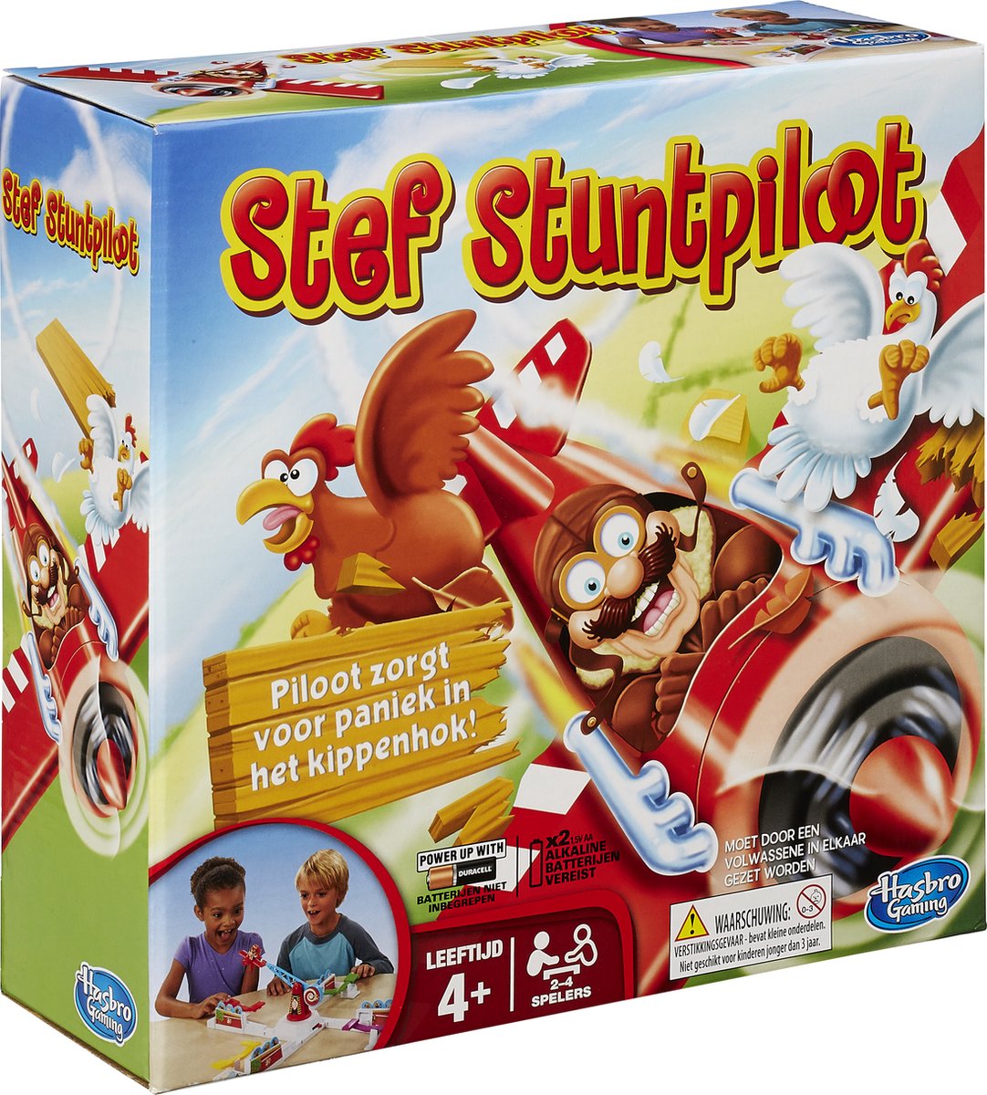 mengsel Dwars zitten Concessie Stef Stuntpiloot - Bordspel | Games | bol.com