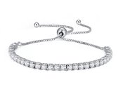 Armband Dames- Strass- Zilver 925- Diamantjes- Vrouw- LiLaLove