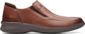 CLARKS  Donaway Step Dark Tan  BRUIN 43
