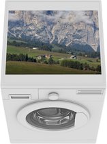 Wasmachine beschermer mat - Alpe di Siusi - Wolk - Berg - Breedte 55 cm x hoogte 45 cm