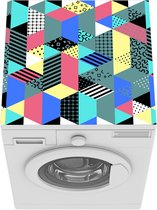 Wasmachine beschermer mat - Vector - Patronen - Abstract - Breedte 60 cm x hoogte 60 cm