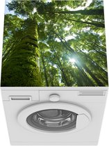 Wasmachine beschermer mat - Tropische jungle in Azie - Breedte 60 cm x hoogte 60 cm