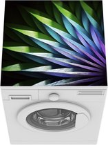 Wasmachine beschermer mat - Bloemen - Geometrie - Abstract - Breedte 60 cm x hoogte 60 cm