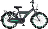 Supersuper Funjet X Kinderfiets - 20 inch - Groen/Grijs