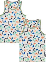 Claesen's Jongens 2 Pack Singlet - Maat 128