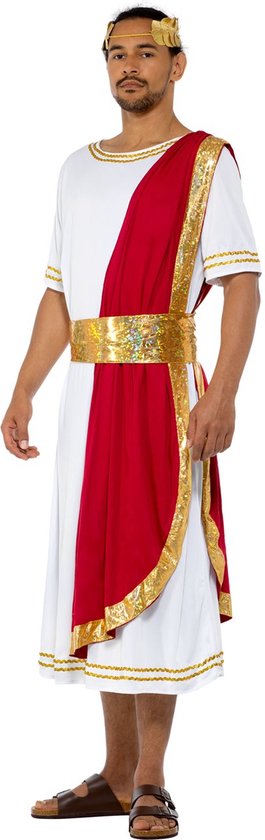 Déguisement empereur romain homme - Habillage vestimentaire - Moyen