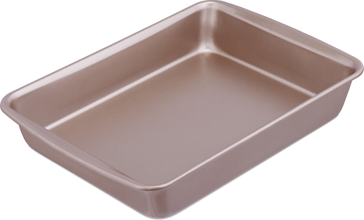 Relaxdays ovenschaal set van 3, keramiek, voor lasagne, gratin of tiramisu, vaatwasserbestendig, rechthoekig, blauw
