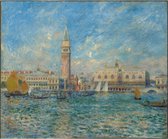 Kunst: Pierre-Auguste Renoir, Venice, the Doge_s Palace, 1881, Schilderij op aluminium, formaat is 40X60 CM