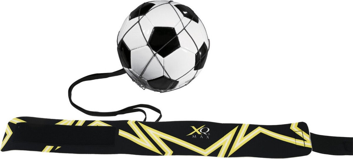 XQ Max Voetbal trainer band - Zwart - Exclusief bal