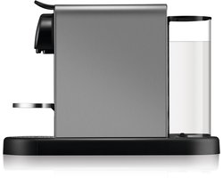 Krups Nespresso Citiz Platinum XN610T - Koffiecupmachine - Titan - Compact - Energiezuinig