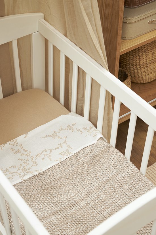 Meyco Baby Branches starterset - 9-pack - hydrofiel - sand van Meyco — afbeelding 3