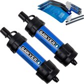 Sawyer Waterfilter SP128 - Mini 2-Pack - Blauw - 750.000 Liter