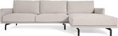 Kave Home - 4-zitsbank Galene beige rechtse chaise longue 314 cm