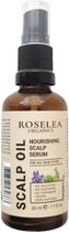 Roselea Organics Haar Olie - 100% Pure & Natuurlijke Olie voor de verzorging van de hoofdhuid. Een Hoofdhuidmassage met dit product voedt, verzacht en kalmeert de hoofdhuid. Het st