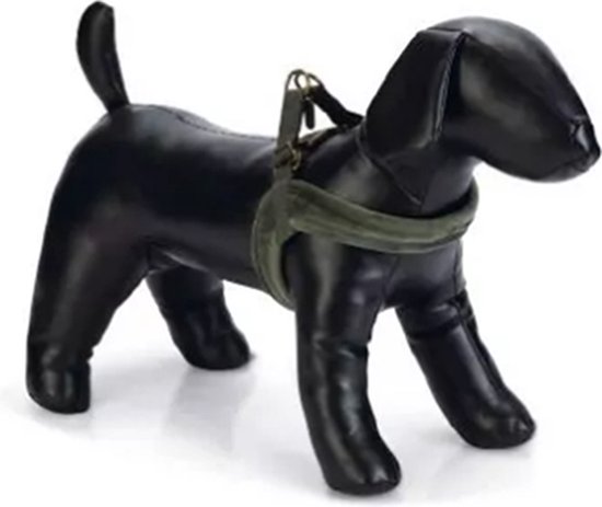 Designed by Lotte Velura - Hondentuig - Groen - XS - 20 mm x 46 cm