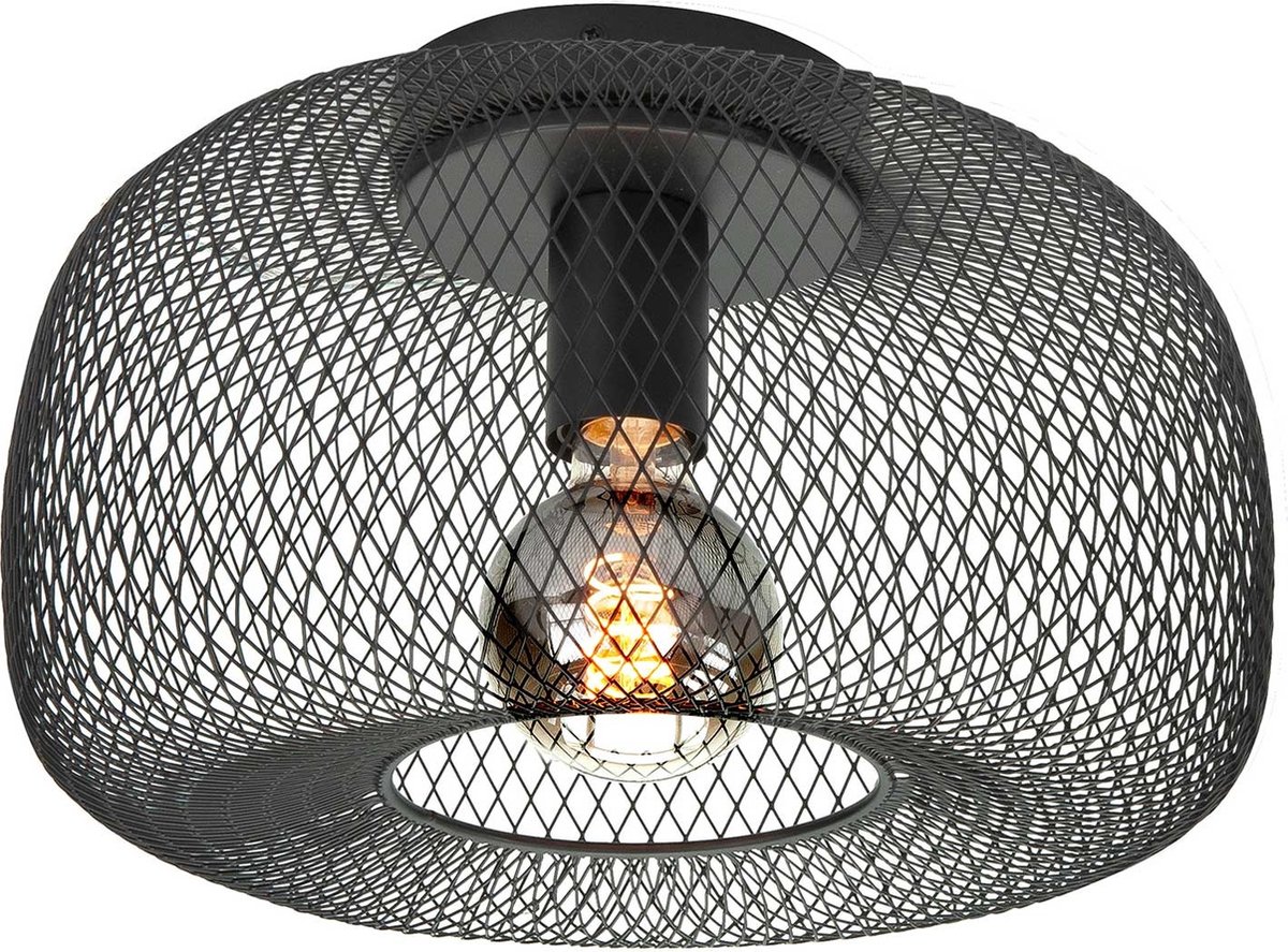 Highlight - Plafondlamp Honey Ø 32 cm zwart