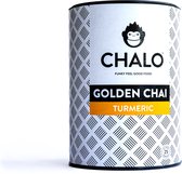 CHALO Vegan Golden Chai - Indian Chai Latte - Kurkuma -  Zwarte Assam thee - 25 porties/ 300GR