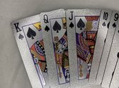 Speelkaarten Zilver Pokerkaarten 500 Euro Biljet Teken luxe Versie deluxe Spatwaterdicht