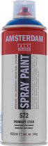 Spraypaint - 572 Primaircyaan - Amsterdam - 400 ml