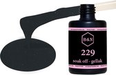 Gellak - 229 - 15 ml | B&N - soak off gellak