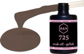 Gellak - 725 - 15 ml | B&N - soak off gellak