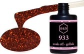 Gellak - 933 - 15 ml | B&N - soak off gellak