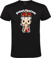 Klere-Zooi - Queen - Freddy the King - Heren T-Shirt M