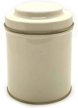 Boîte de conservation avec couvercle - Boîte de conservation thé - Boîte de conservation café - Boîte de conservation crème 125 grammes (1 pièce)