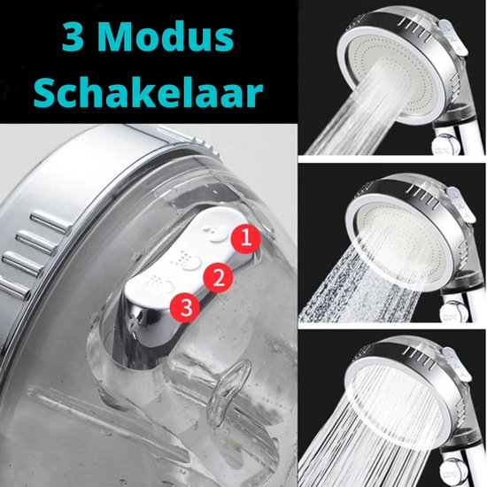 The Stuff Hub Waterbesparende Douchekop Filter High Pressure