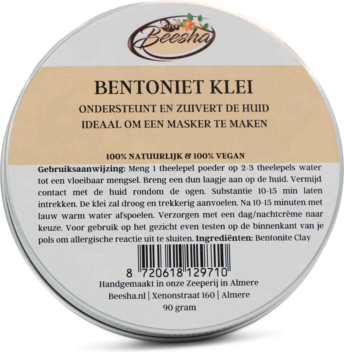 Beesha - Kleimasker Bentoniet