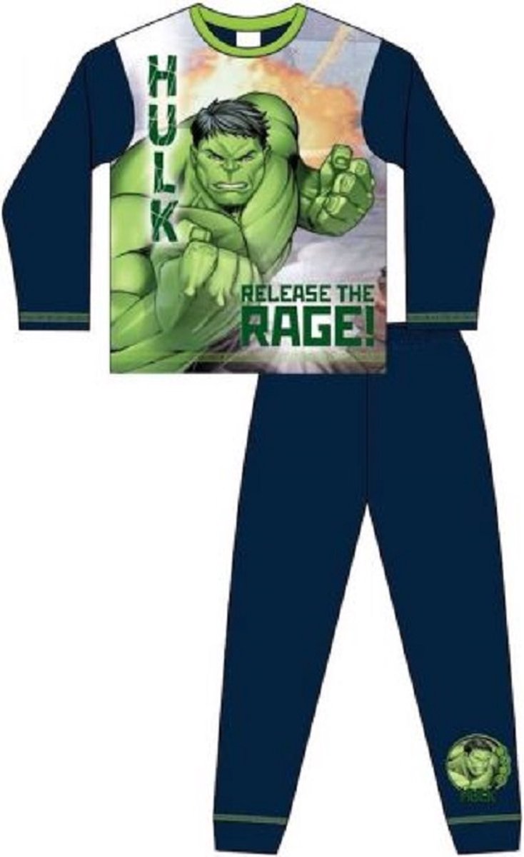 le pyjama Hulk - multicolore - ensemble de pyjama Marvel Comics Hulk -  taille 110 | bol.com