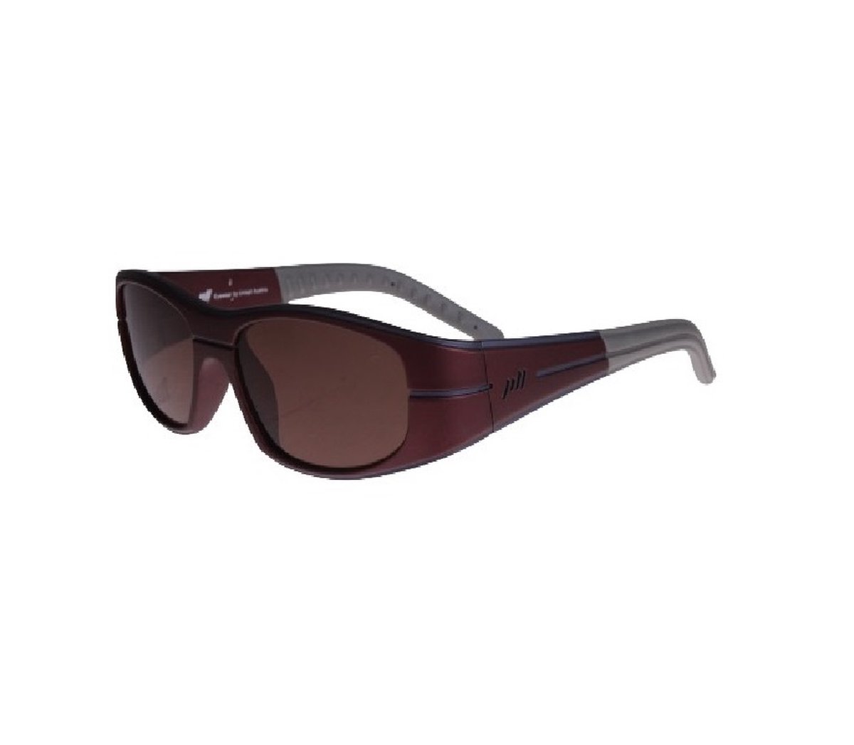 Jill Sport Sportzonnebril Rechthoek Polycarbonaat Bordeaux
