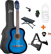 Klassieke gitaarpakket 4/4 Eko Studio Series CS-10 Blauw Sunburst