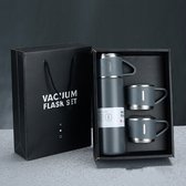 Faseras Thermosfles Cadeauset - 500 ml - Thermoskan - RVS/Grijs