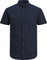 JACK&JONES PLUS JJESUMMER SHIRT S/S S22 PS Heren Overhemd - Maat 4XL