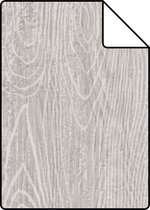 Proefstaal Origin Wallcoverings behang houten planken met nerf beige - 347555 - 26,5 x 21 cm