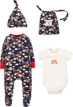 Frugi Regenboog Cadeau Set Unisex Kledingset - Maat 50