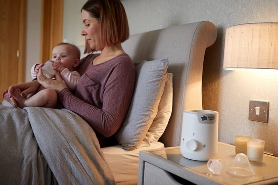 Tommee Tippee Easi Warm - elektrische flessen - en voedselverwarmer - automatische timer - draaiknop - wit van Merkloos — afbeelding 5