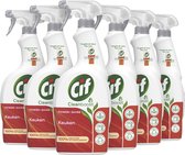 Cif CleanBoost Power & Shine Keuken Spray - 6 x 750 ml - Voordeelverpakking