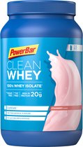 PowerBar Clean Whey Jar - 100% Whey Isolate Shake - Strawberry - Eiwitshake / Proteine shake - 570 g