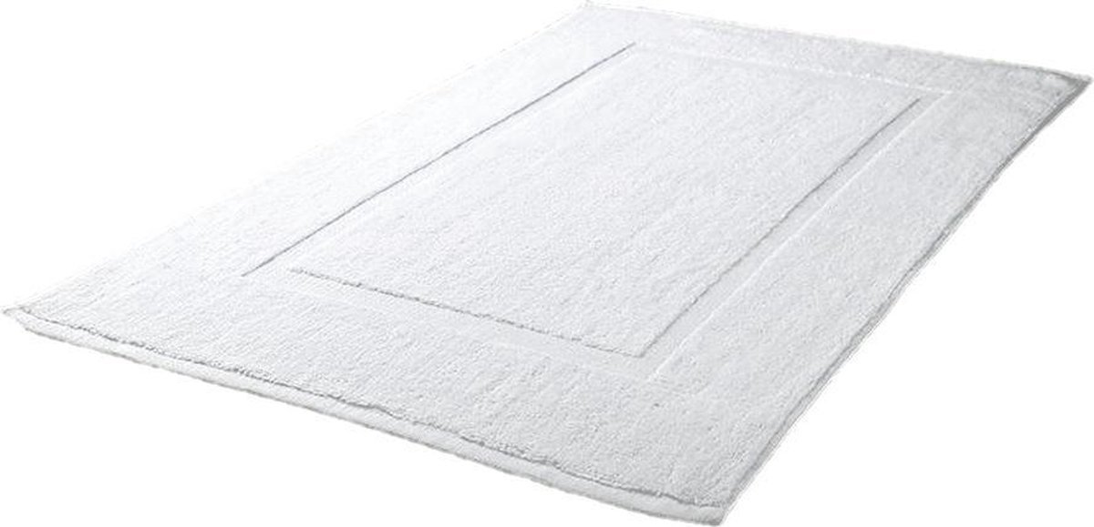 Badmat Hotels Single Frame 750g P.m2 Wit - 3 Stuks - 50x70cm